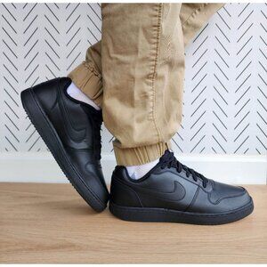 ⭐Nike Ebernon Low Athletic Basketball Men's Shoes Sneaker Sz 8 Black AQ1775-003⭐